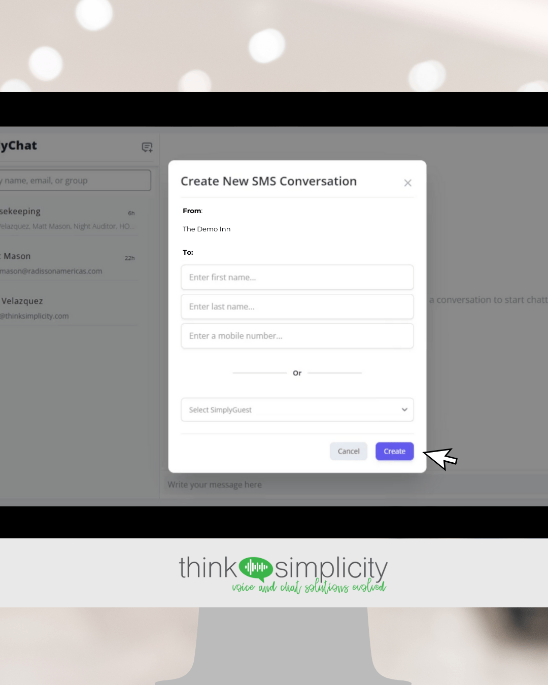 Close-up of a VoIP hotel phone system with modern handset and integrated speaker