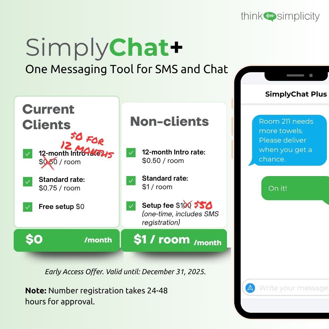 Close-up of a VoIP hotel phone system with modern handset and integrated speaker