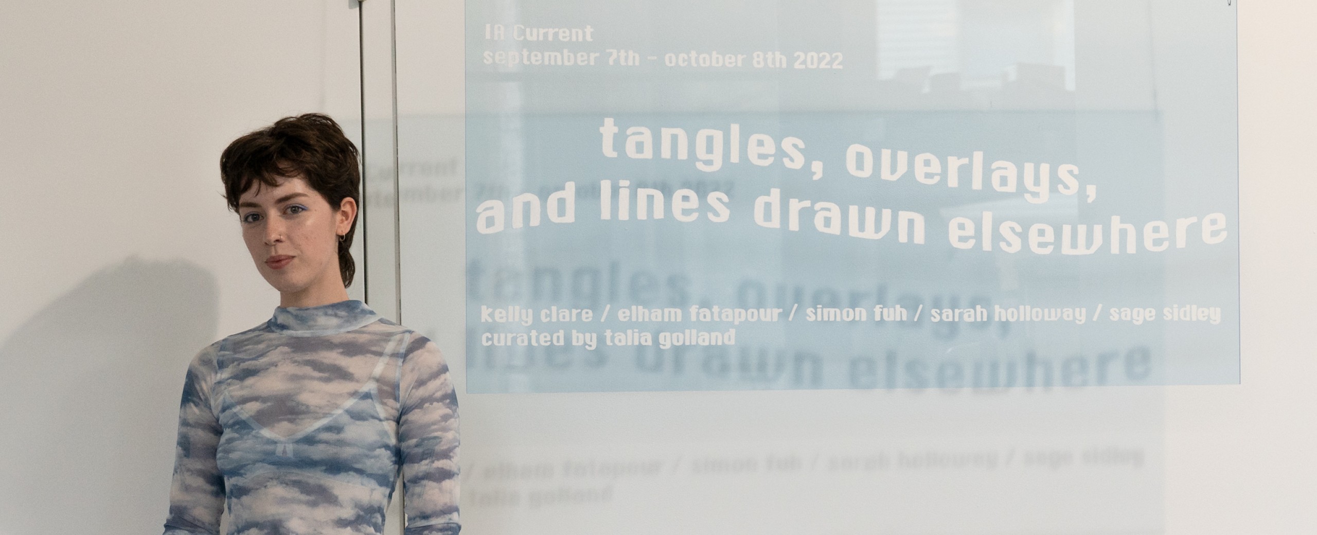 Curator Tour - tangles, overlays, and lines drawn elsewhere