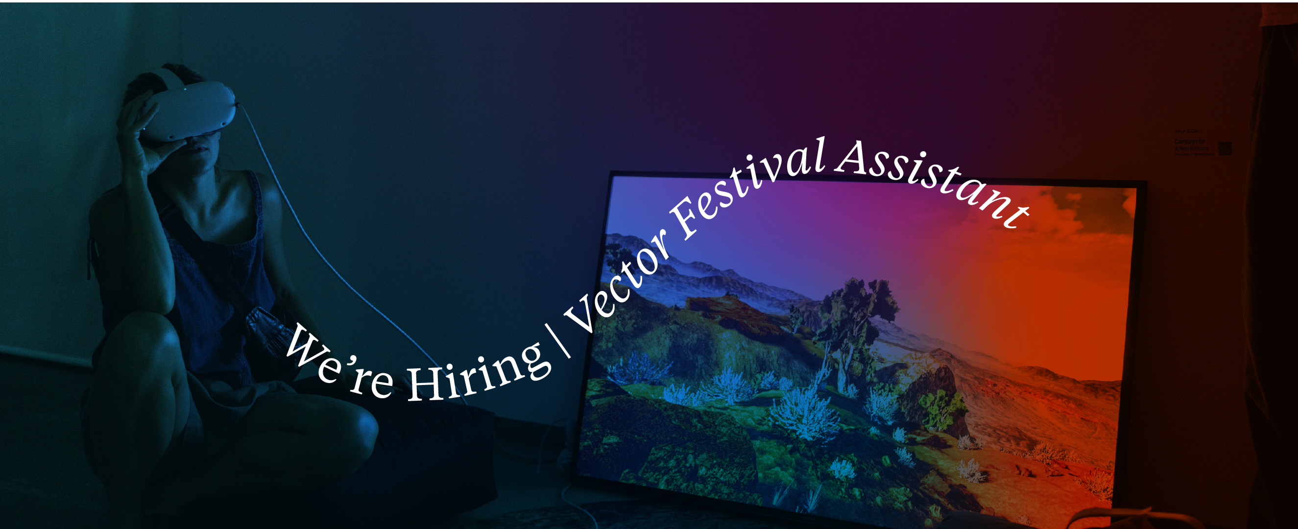 We're Hiring a Vector Festival Assistant