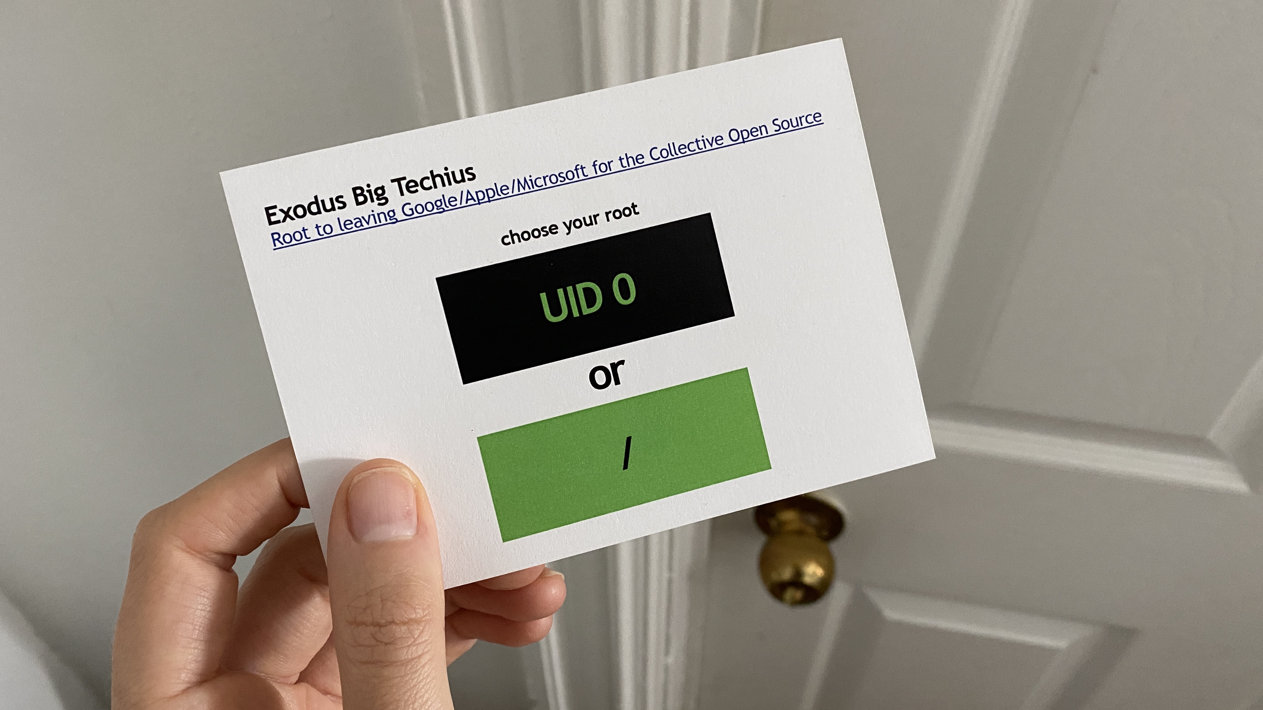 Exodus Big Techius: Root to Leaving Google/Apple/Microsoft for the Collective Open Source