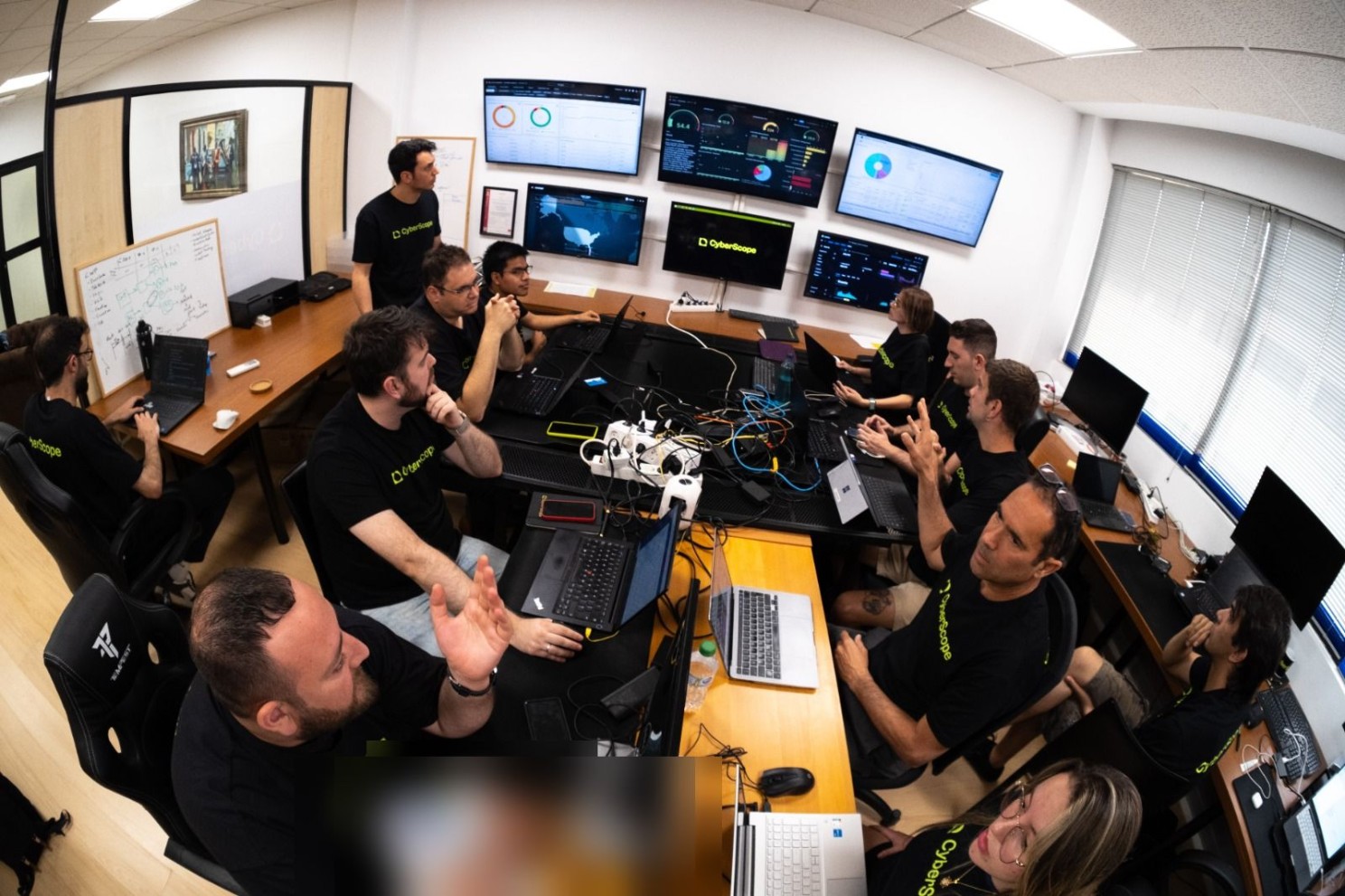 Eitan Platok @ IONSEC CTO conducting a hands-on malware analysis workshop with one of our clients