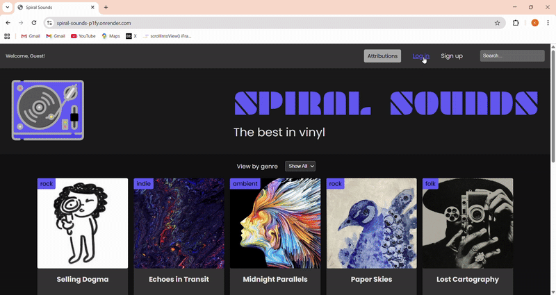 Spiral Sounds Gif