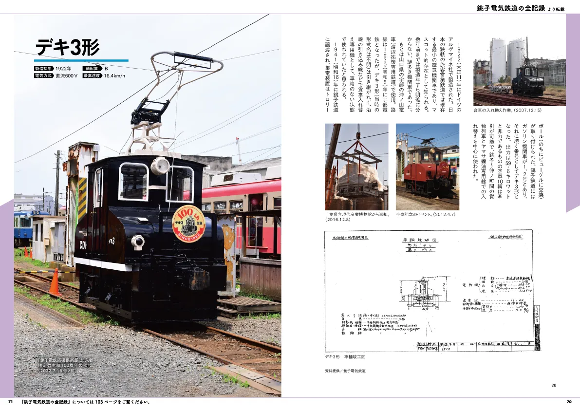 銚子電気鉄道の全記録