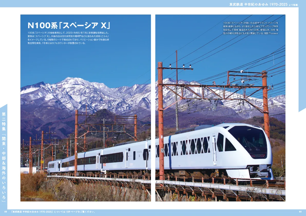 東武鉄道 半世紀のあゆみ 1970-2025
