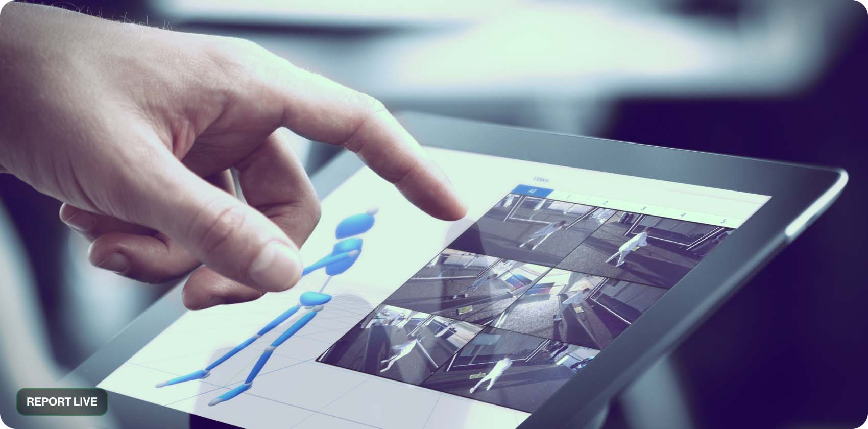 Simple, Shareable Delivery — report open on a tablet