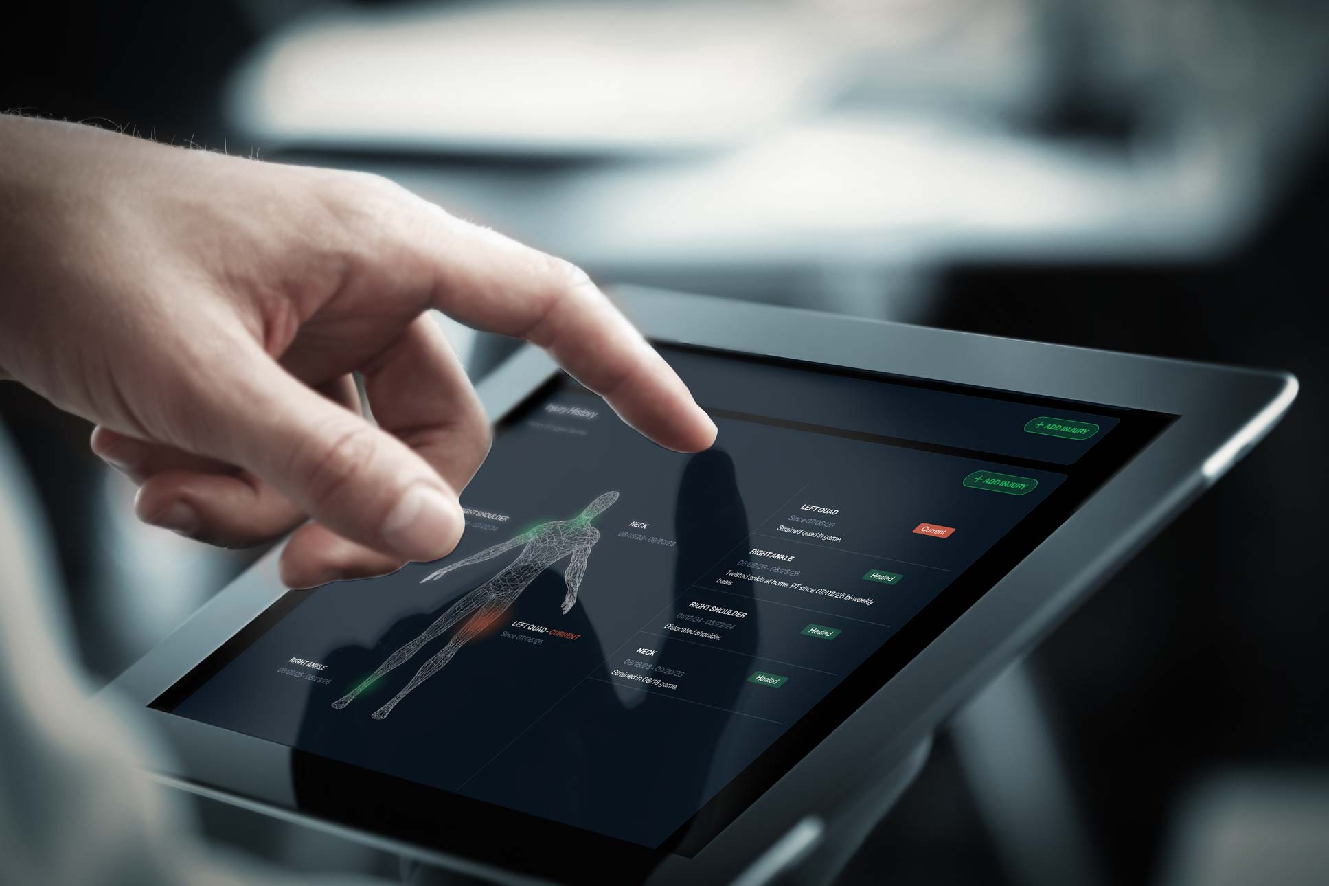 Simple, Shareable Delivery — report open on a tablet