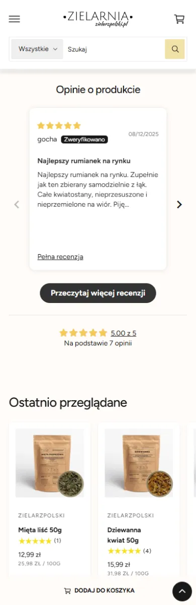 Zielarz Polski Nowy Szablon Agencja Obfitość