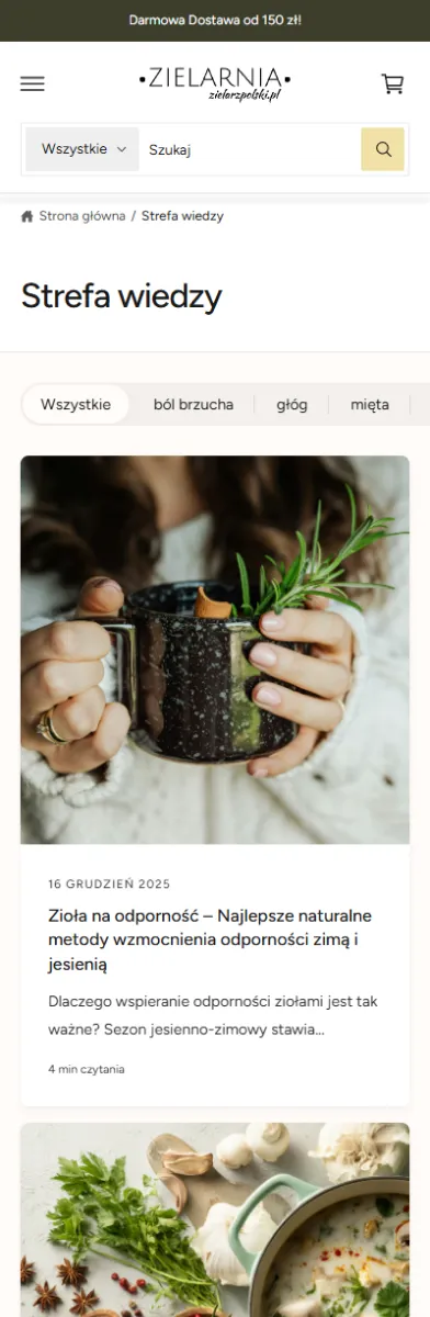 Zielarz Polski Nowy Szablon Agencja Obfitość