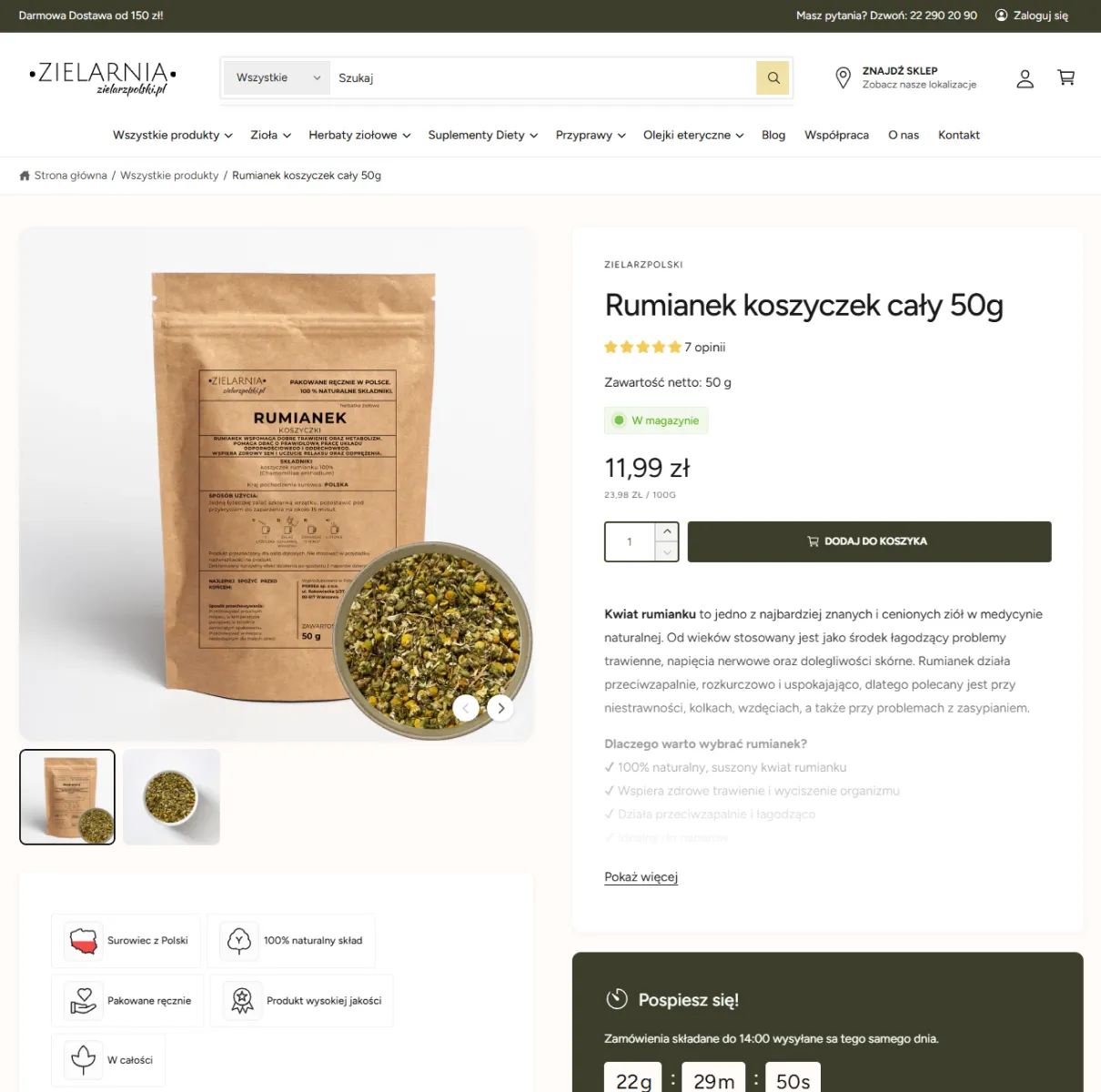 Zielarz Polski Nowy Szablon Agencja Obfitość