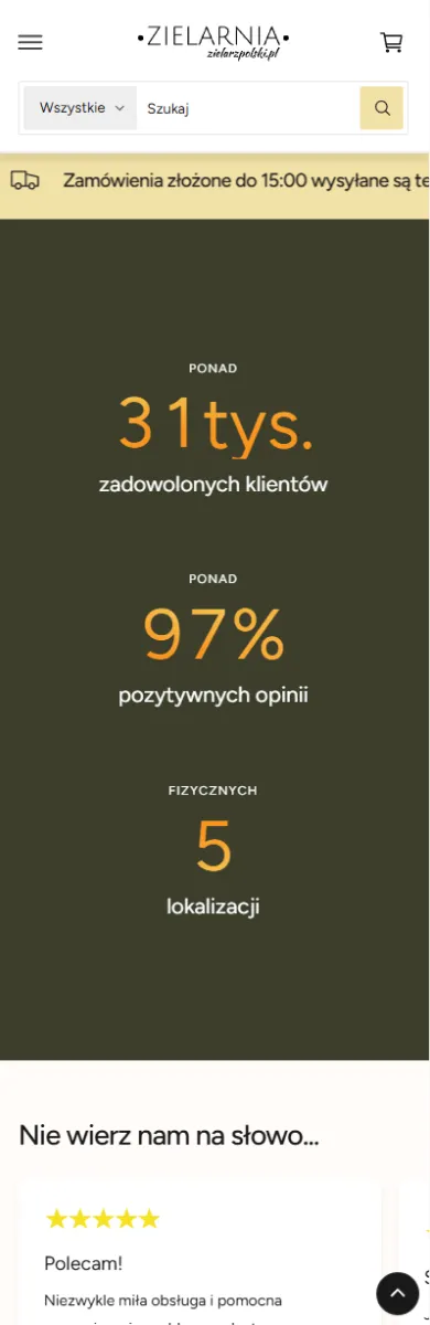 Zielarz Polski Nowy Szablon Agencja Obfitość