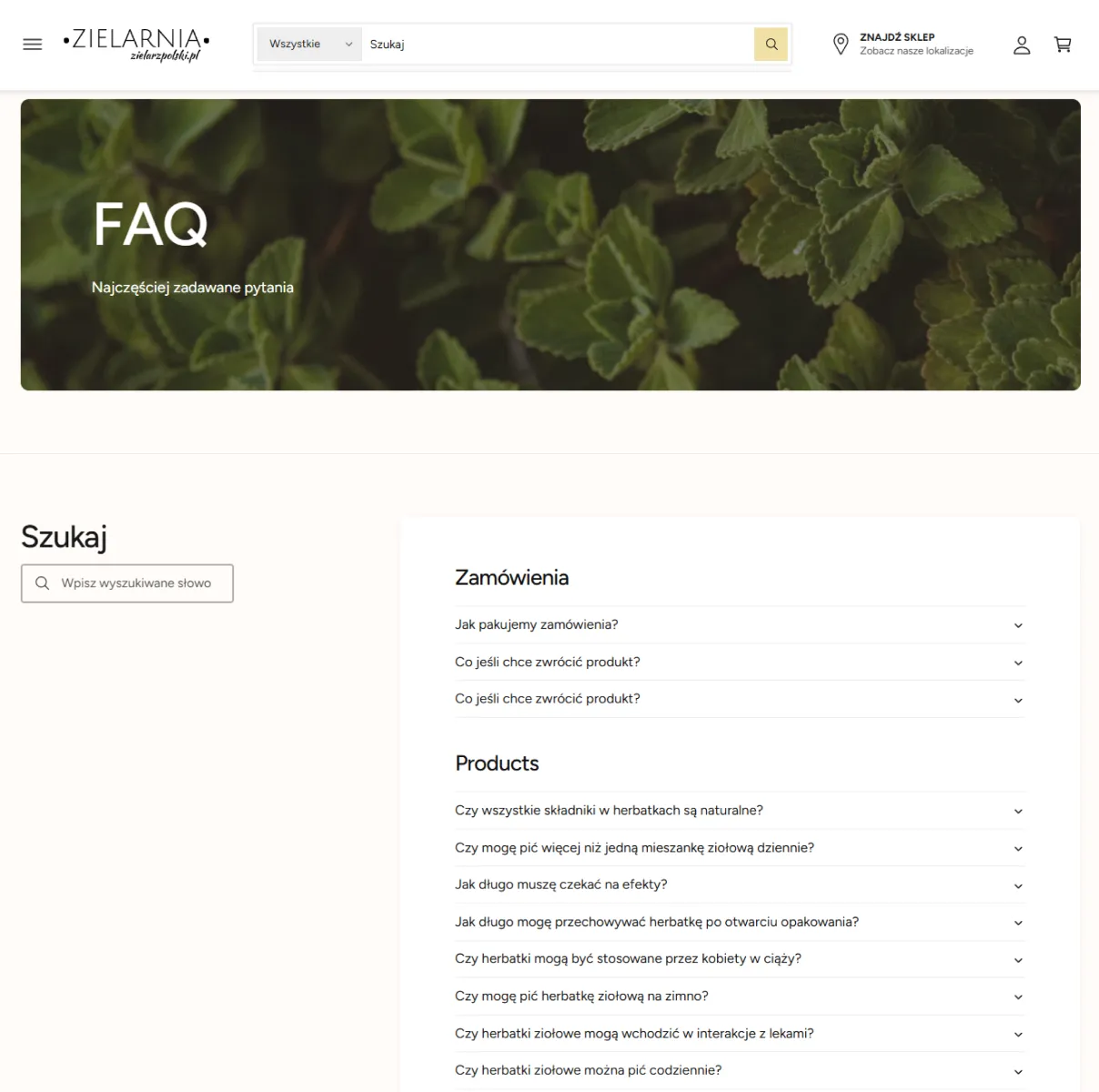 Zielarz Polski Nowy Szablon Agencja Obfitość