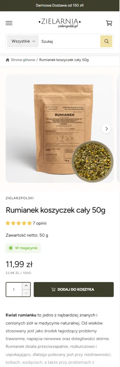 Zielarz Polski Nowy Szablon Agencja Obfitość