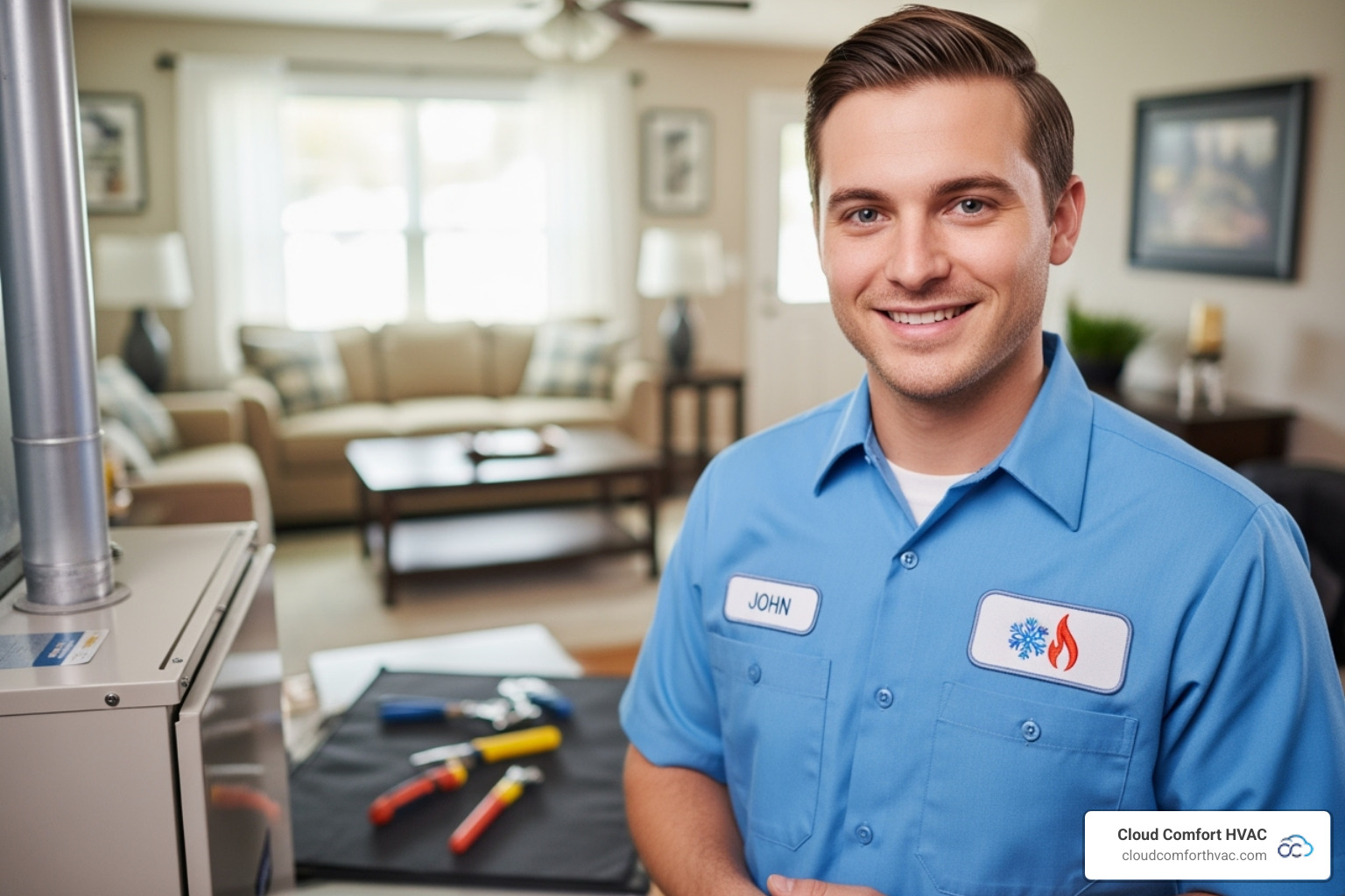 Friendly professional HVAC technician - ac repair torrance ca