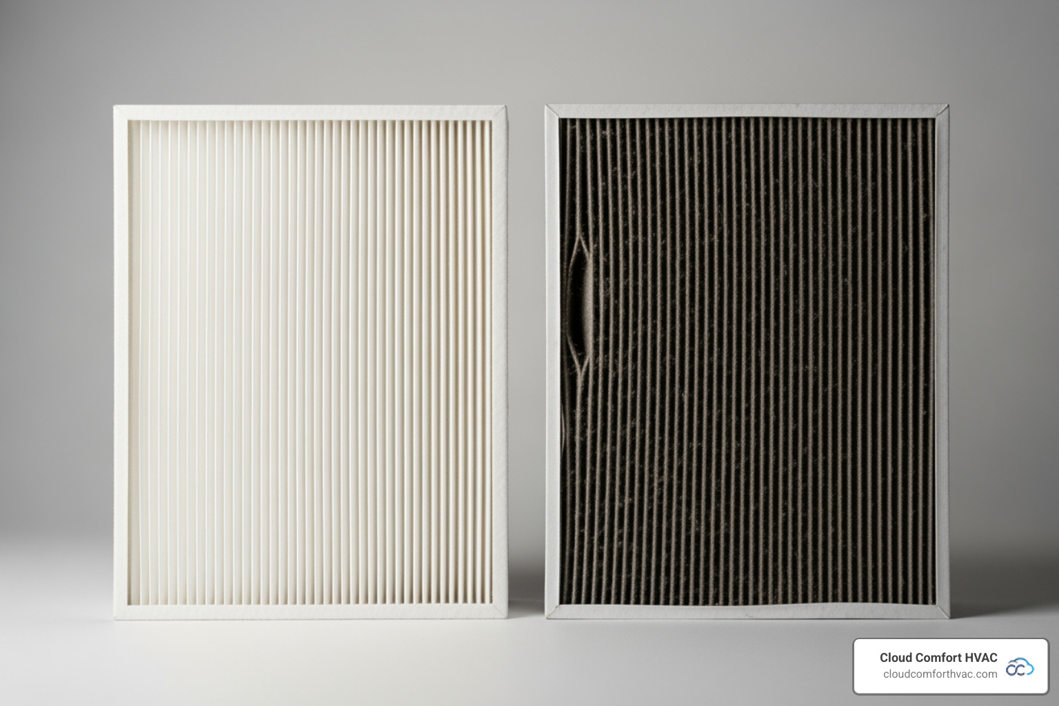 Clean and dirty air filters - ac repair torrance ca