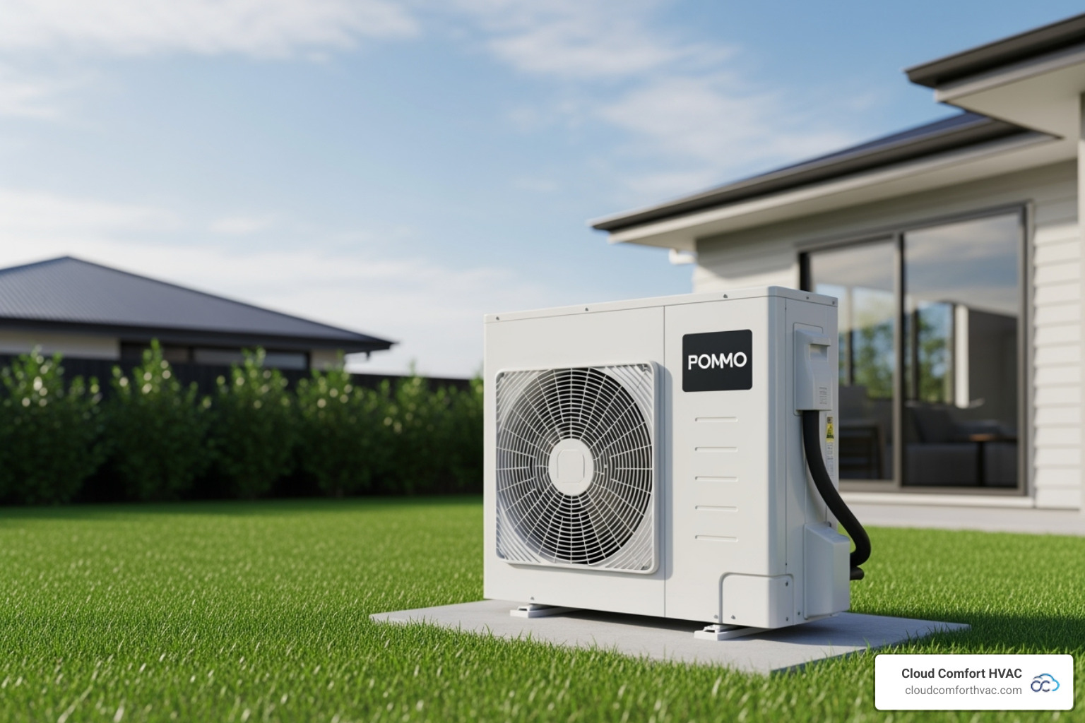 modern, energy-efficient heat pump unit - torrance heater repair