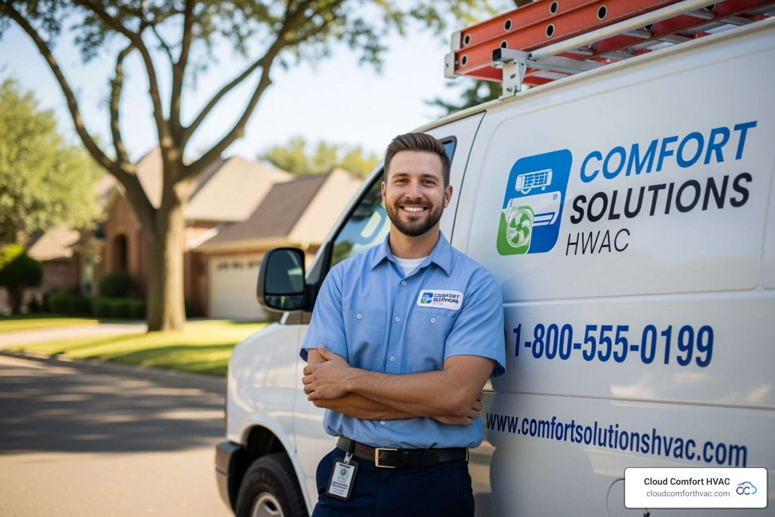 Friendly, certified technician with a company van - AC repair Manhattan Beach