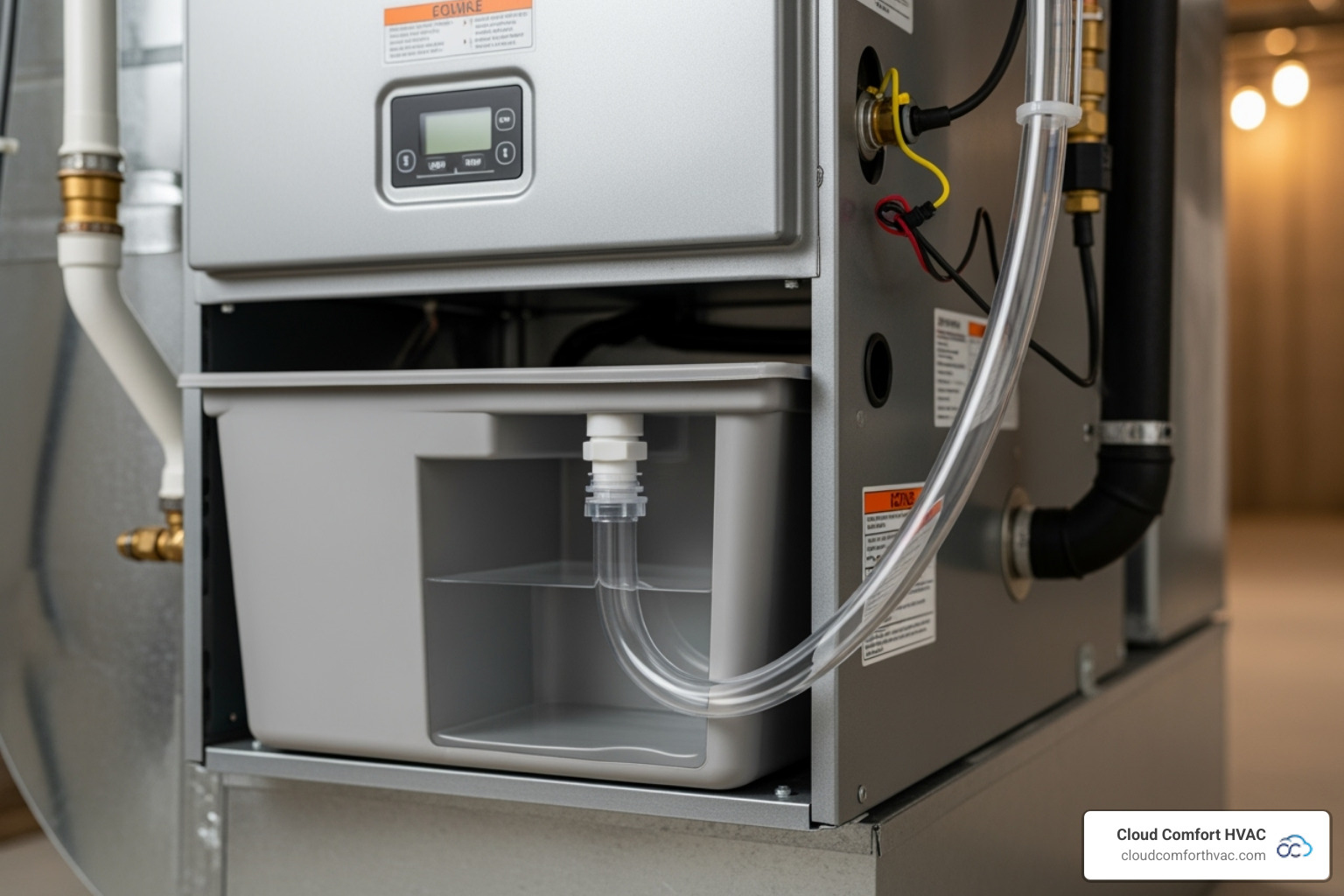 a condensation pan and drain line on a furnace - heating system problems a condensation pan and drain line on a furnace - heating system problems