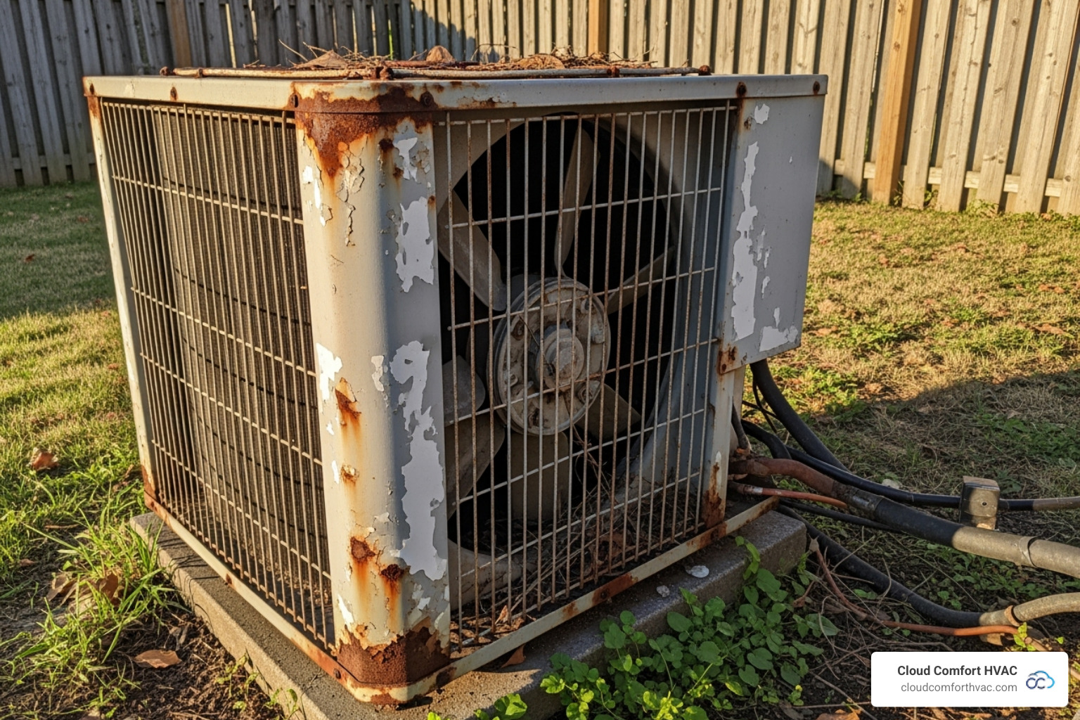 old, inefficient outdoor HVAC unit - best ductless heating installation redondo beach ca old, inefficient outdoor HVAC unit - best ductless heating installation redondo beach ca