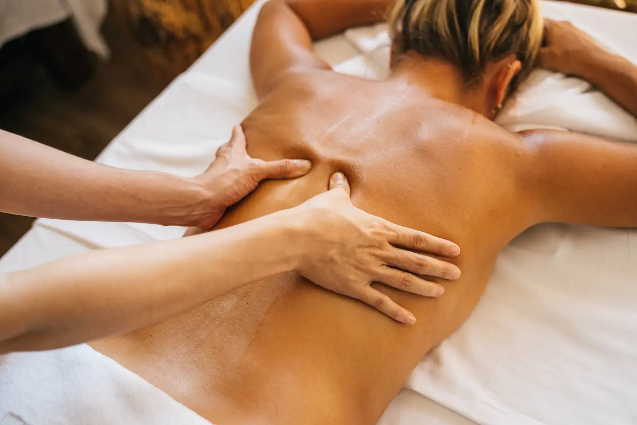 Drainage lymphatique dos pour femme