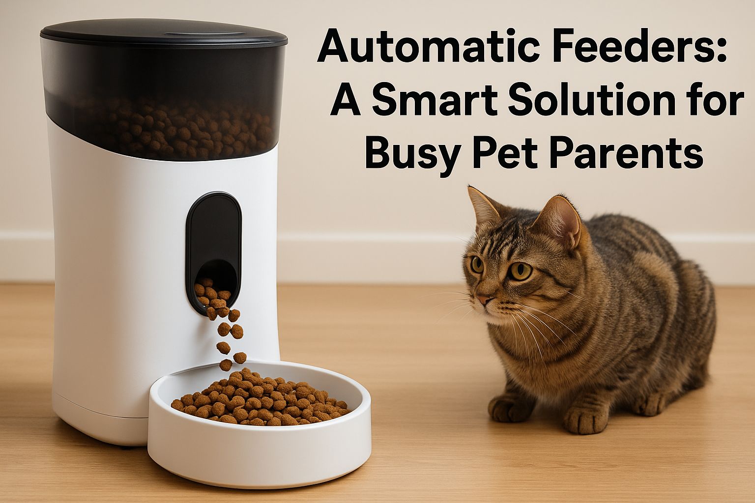 Automatic​‍​‌‍​‍‌ Feeders:  A Smart Solution for Busy Pet Parents
