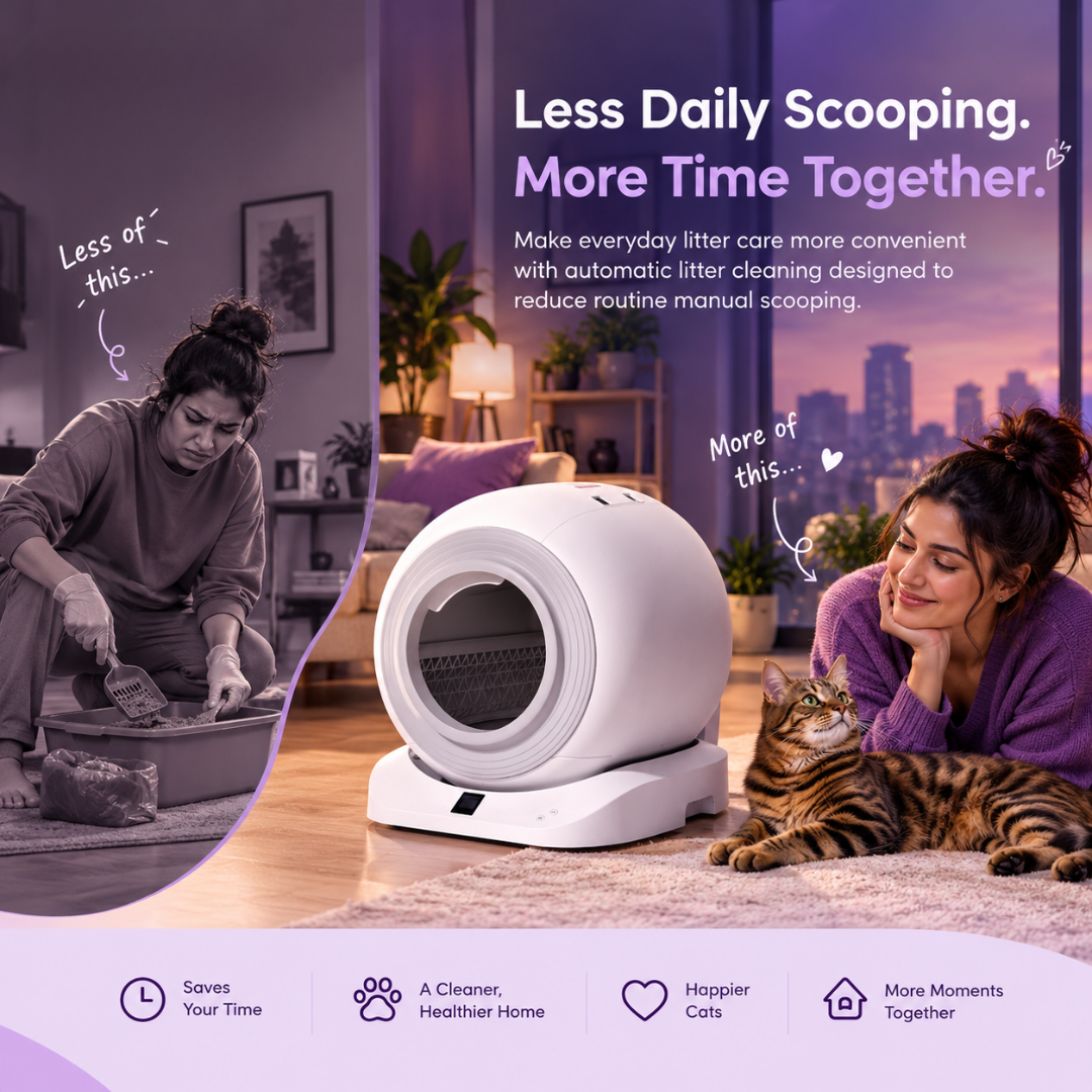 India's First Smart Automatic Cat Litter Box