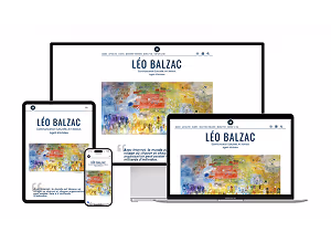 Léo Balzac - Responsive site