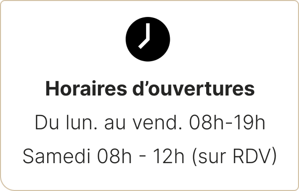 Horaires d'ouvertures Rizzi Fermetures
