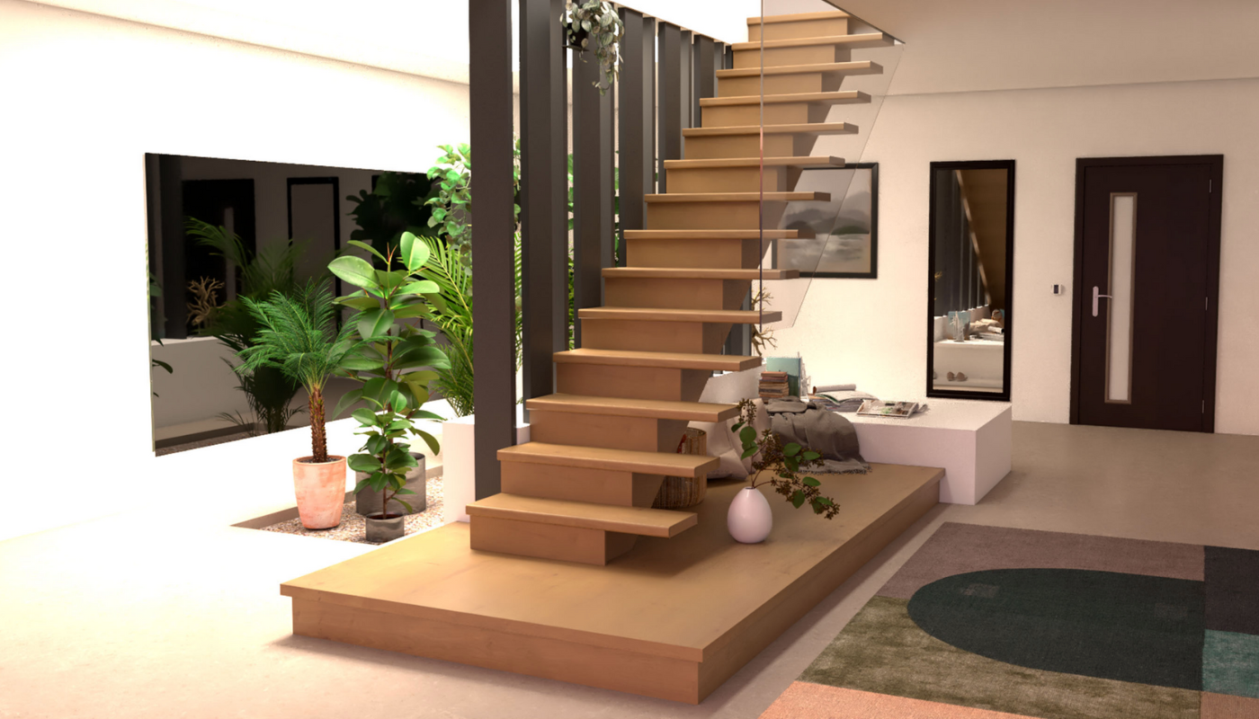Escalier Bois - Rizzi Fermetures