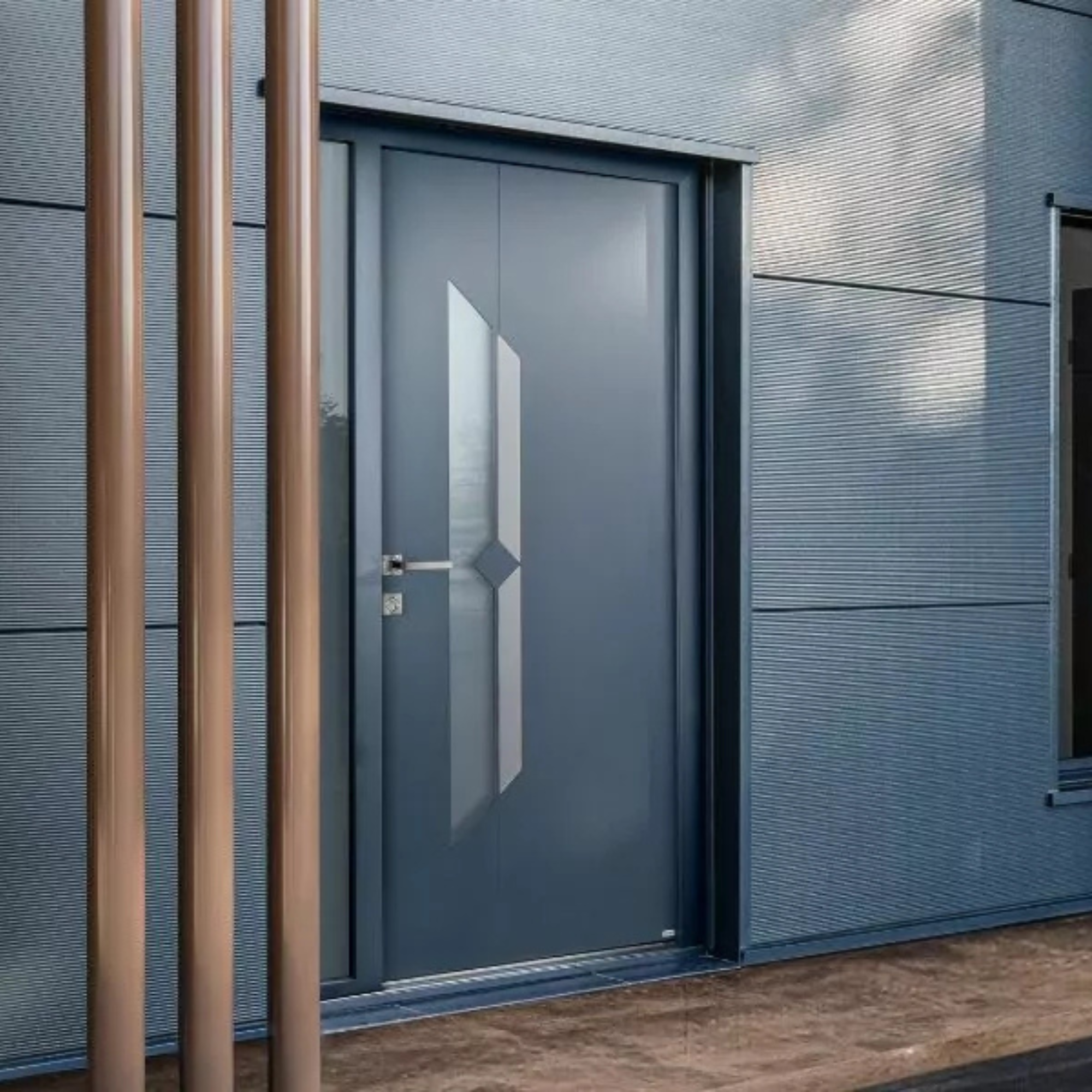 Porte en aluminium - Rizzi Fermetures