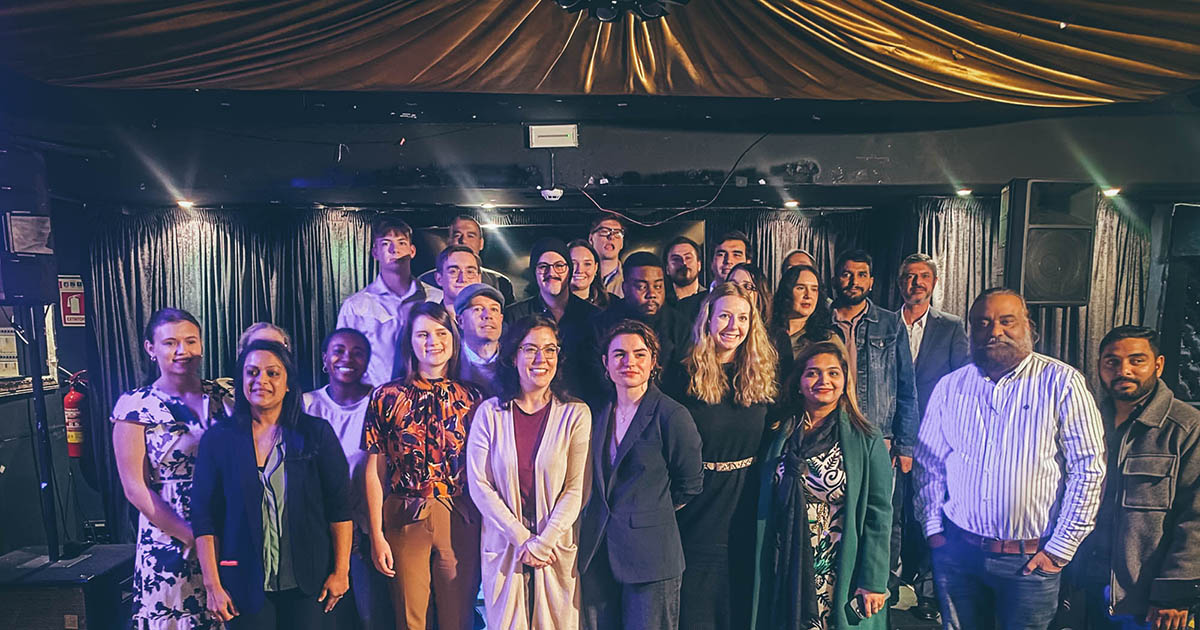 The entire group of ETSU students who interned in Lisbon