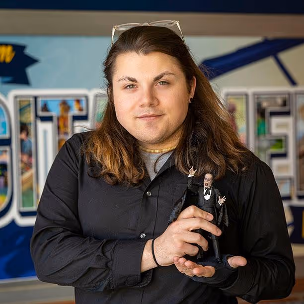 Andrew Lawson had a hand in designing this Phantom of the Opera collectible figure.