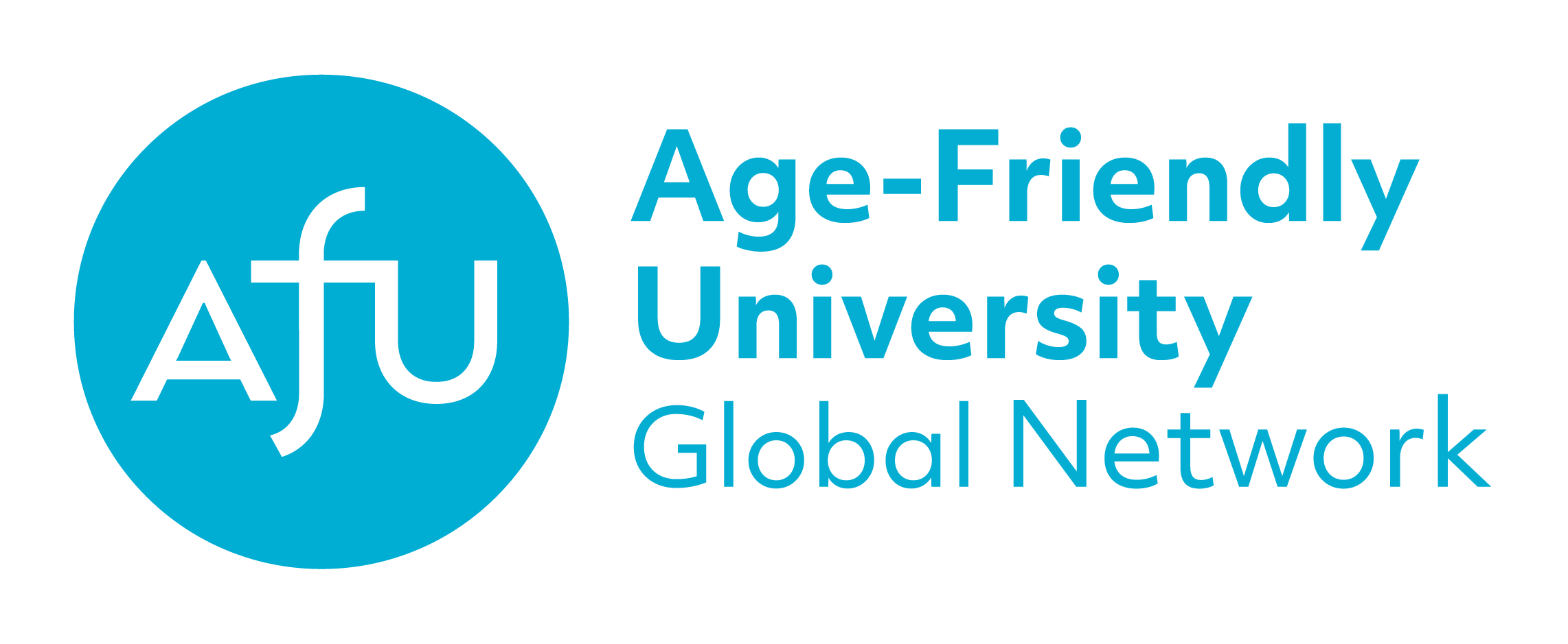 A logo that says AFU: Age-Friendly University Global Network