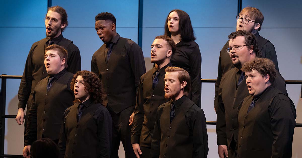 Bucsworth performs in a 2026 concert.