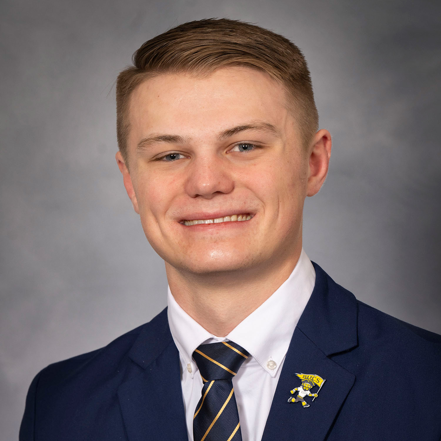 A portrait photo of Austin Glass. 