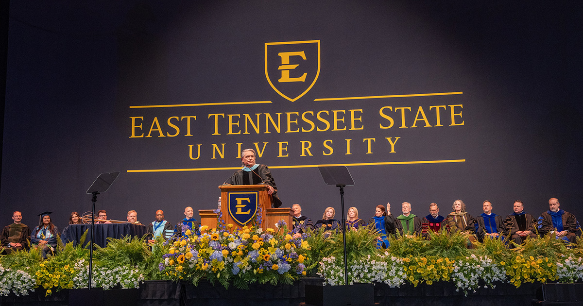 Dr. Mike Stoots delivers the morning keynote address