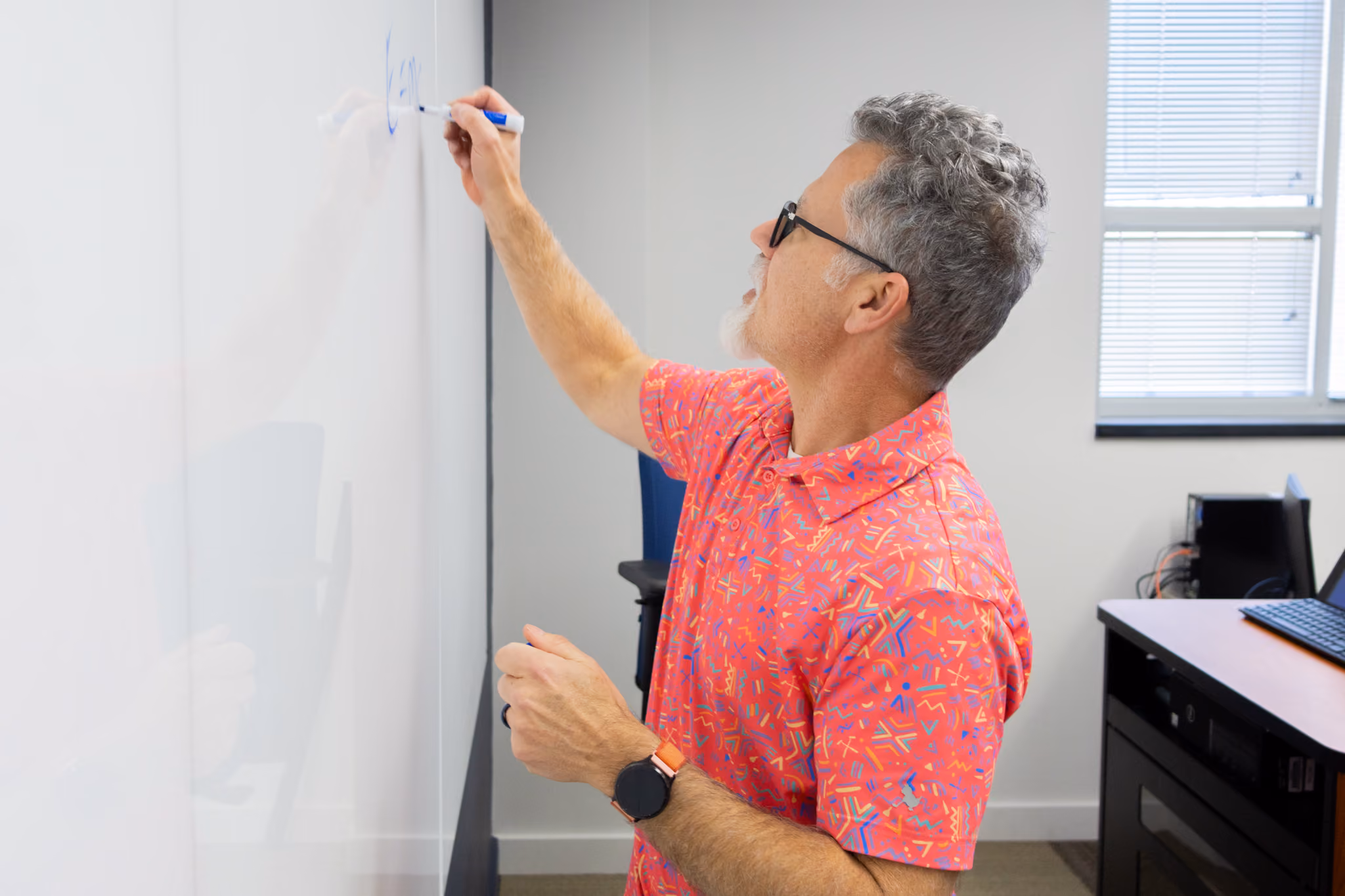 Dr. Michael Lehrfeld, associate professor in the Department of Computing and director of the Cybersecurity Innovation and Outreach Center