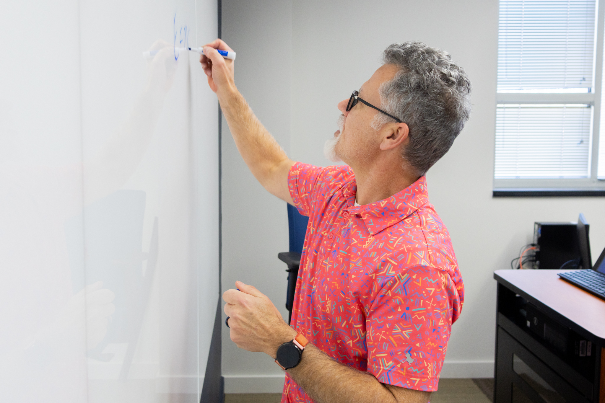 Dr. Michael Lehrfeld, associate professor in the Department of Computing and director of the Cybersecurity Innovation and Outreach Center