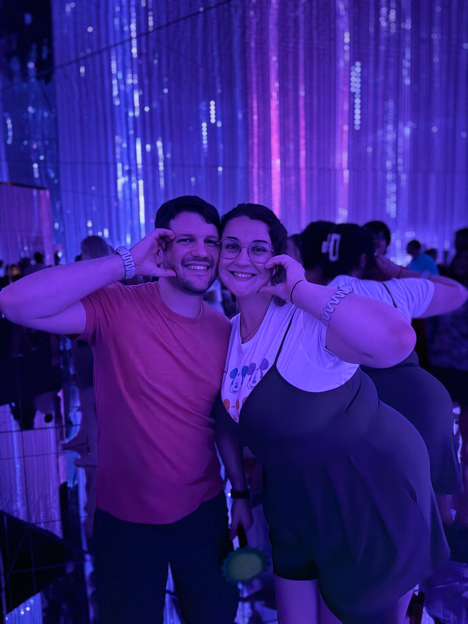 ETSU faculty members Zachary and Madison James pose during the CBAT and CAS Japan trip.