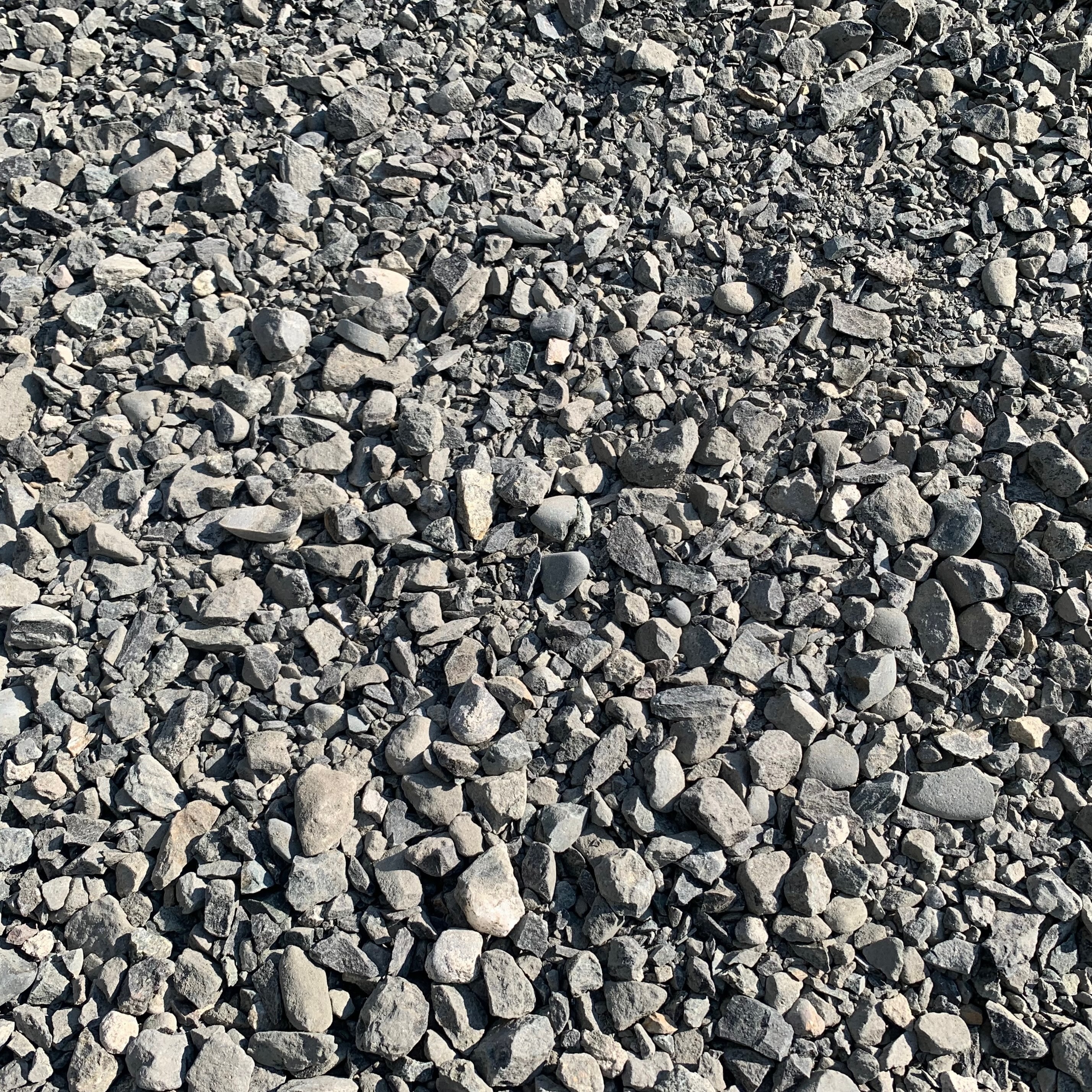 picture of rock called 3/4 inch gravel