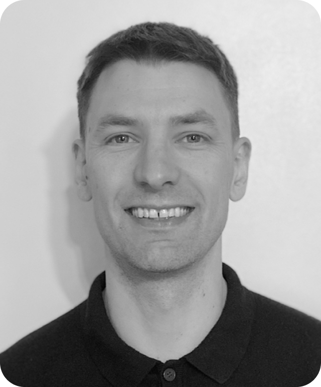 Black and white headshot of Jonny Brodie