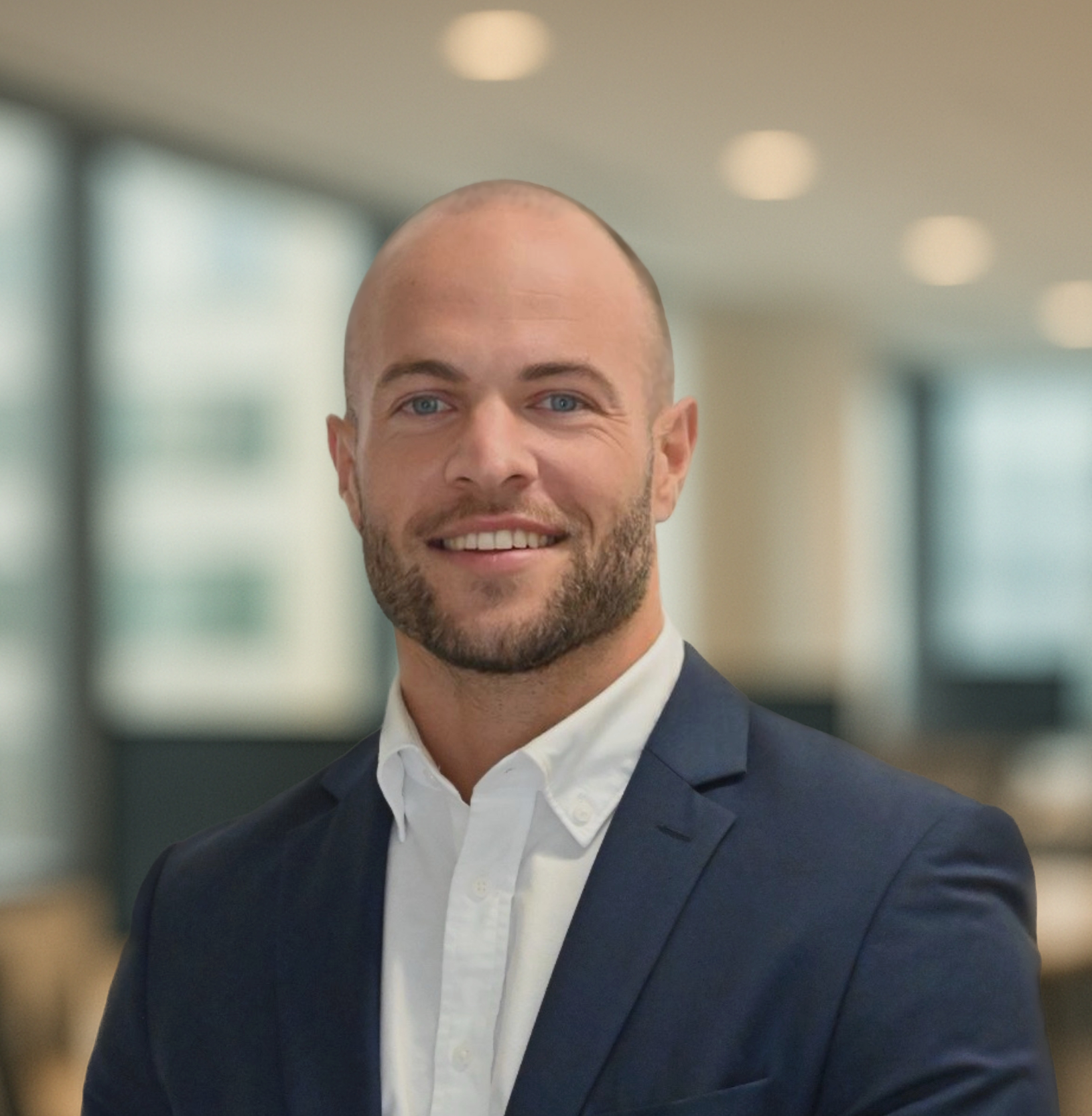 image of satisfied customer (for a legal tech)