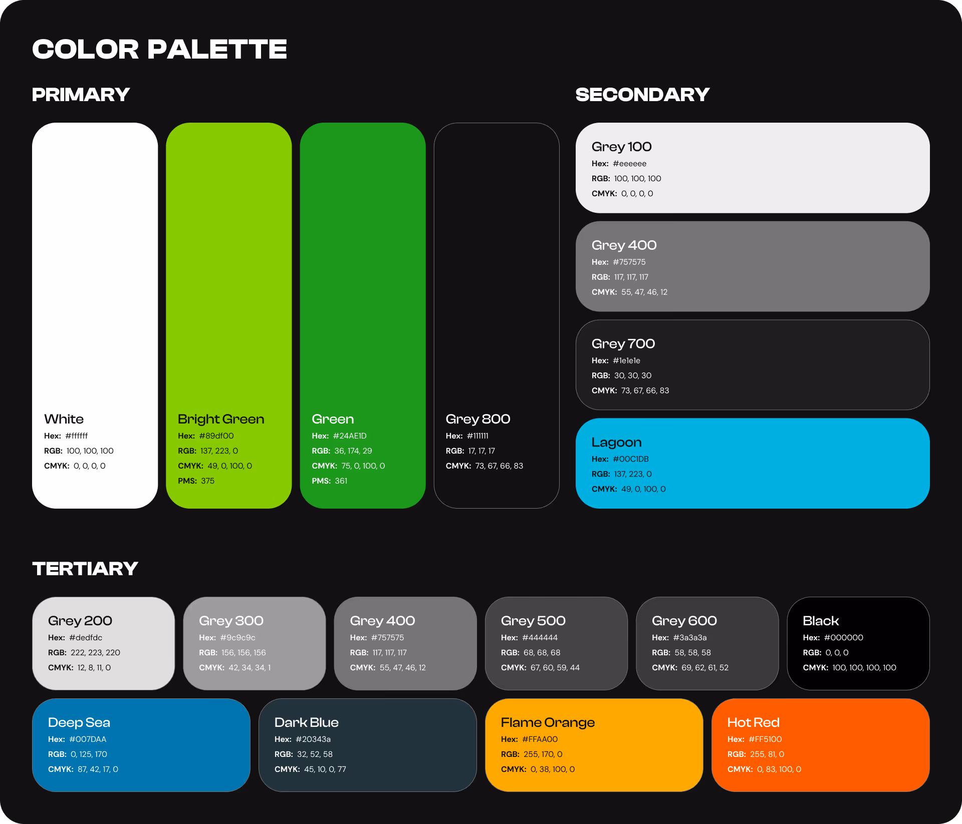 Liatrio color palette