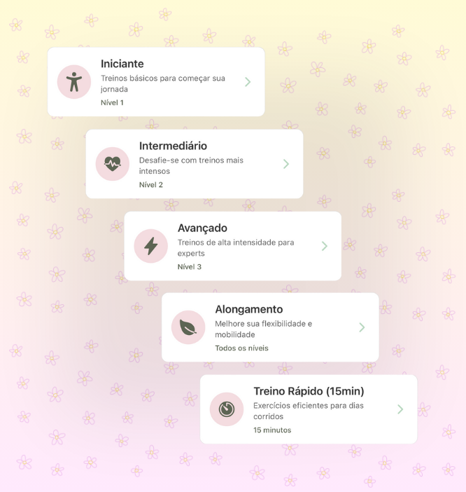 Lista de práticas de exercícios.