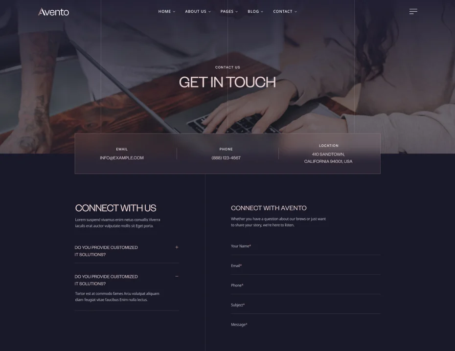 Inner Page Preview