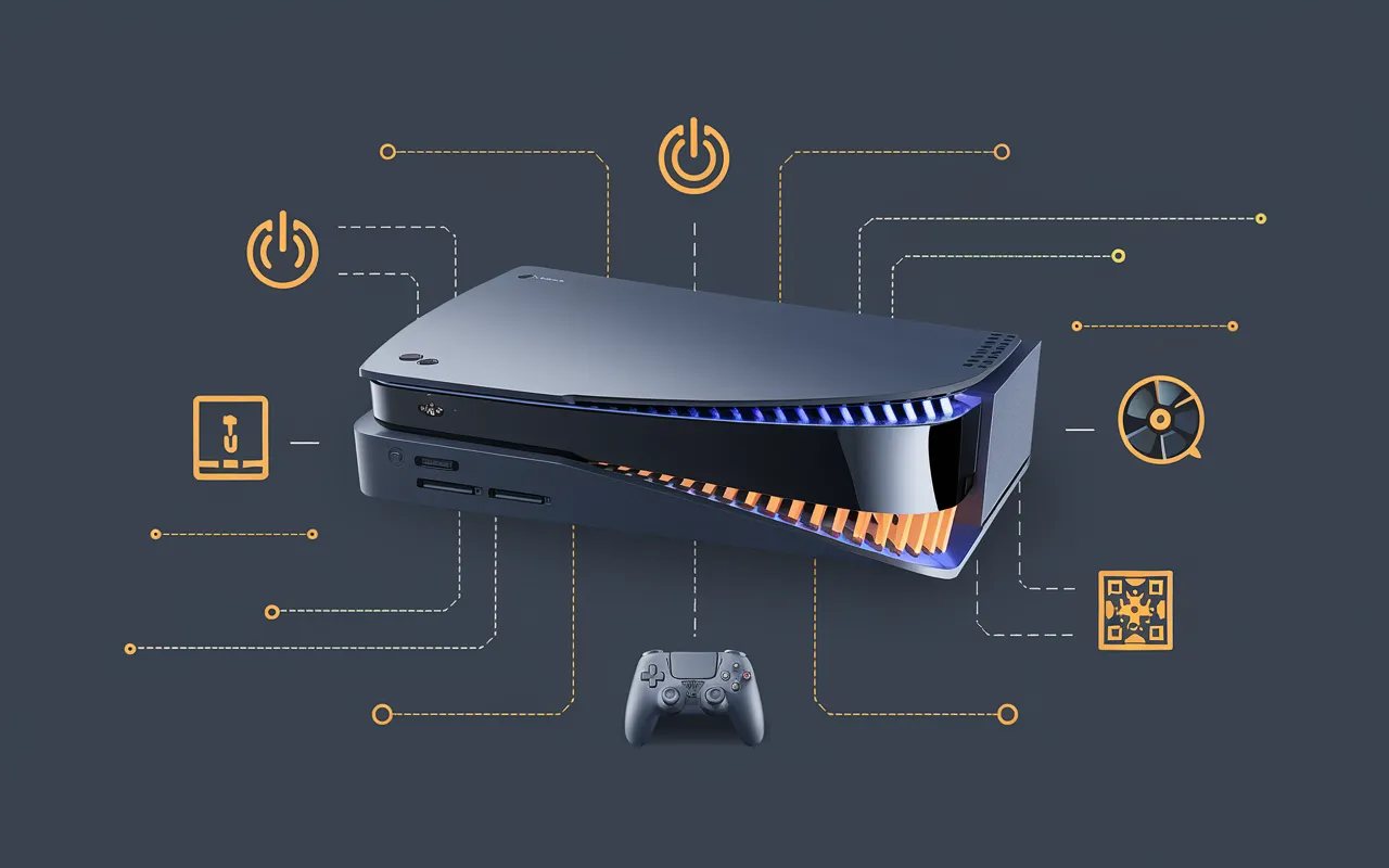 OuiFix repair specialist troubleshooting a PlayStation or Xbox issue.