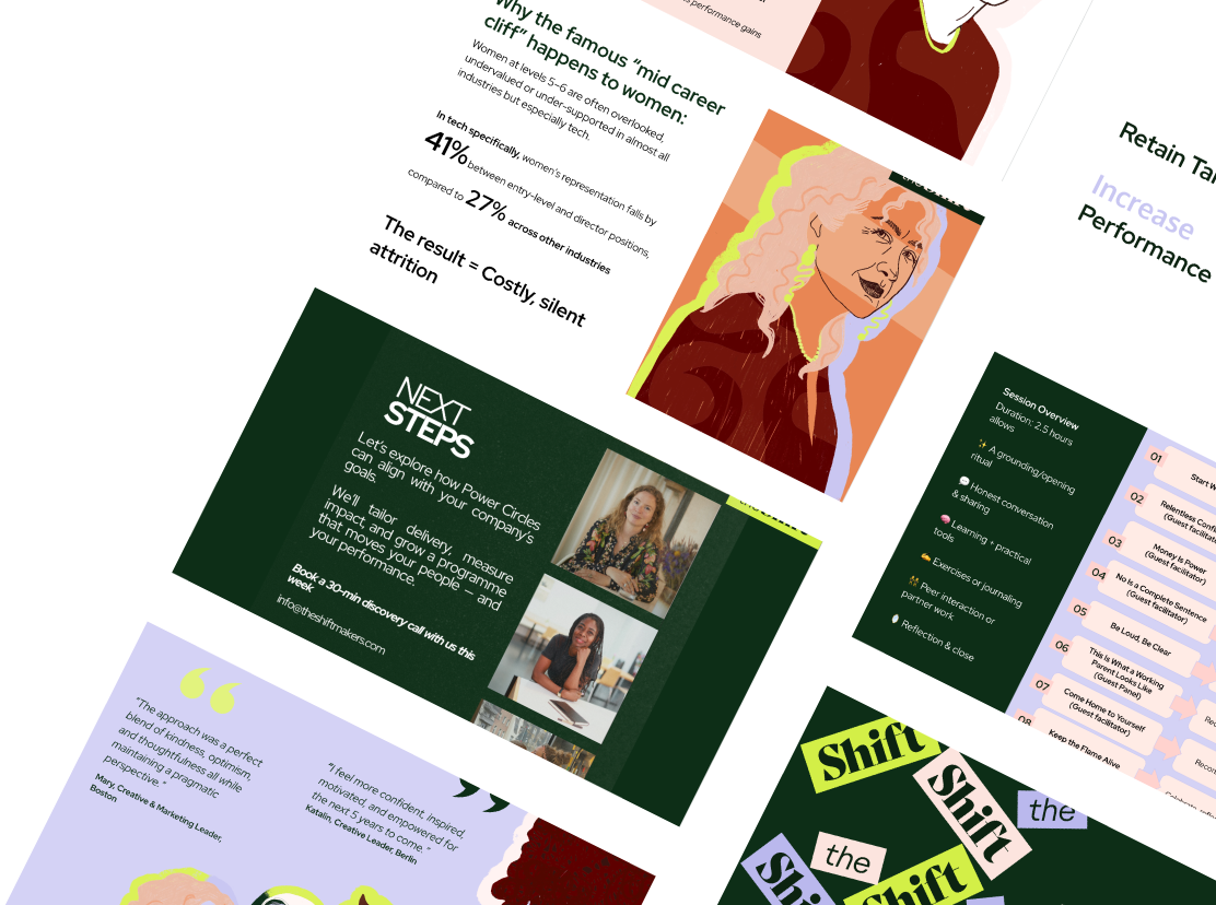 Image of the slides included