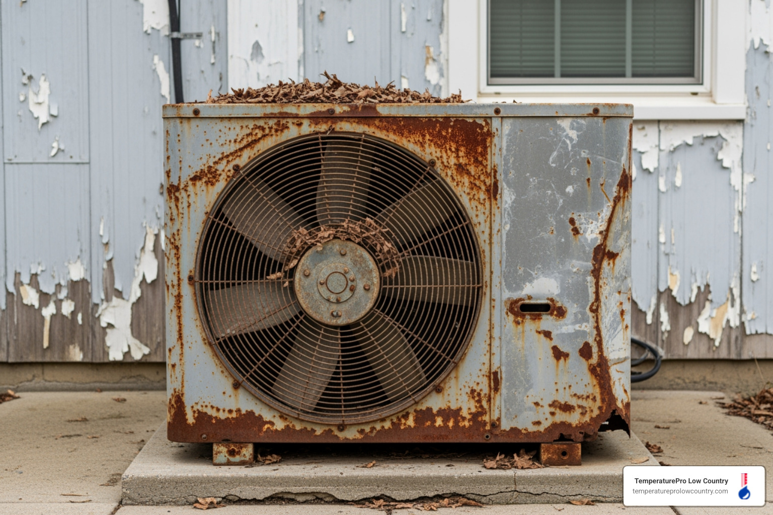 Old, inefficient furnace or outdoor heat pump unit - heating replacement in sea pines hilton head island sc Old, inefficient furnace or outdoor heat pump unit - heating replacement in sea pines hilton head island sc