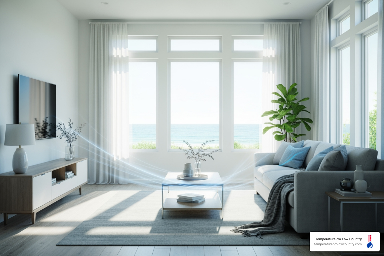 infographic showing five key benefits of heat pumps in coastal climates: superior dehumidification in summer, efficient heating in mild winters, single system for year-round comfort, lower energy bills compared to traditional systems, and improved indoor air quality with effective filtration - heat pump installation in hilton head island, sc infographic showing five key benefits of heat pumps in coastal climates: superior dehumidification in summer, efficient heating in mild winters, single system for year-round comfort, lower energy bills compared to traditional systems, and improved indoor air quality with effective filtration - heat pump installation in hilton head island, sc