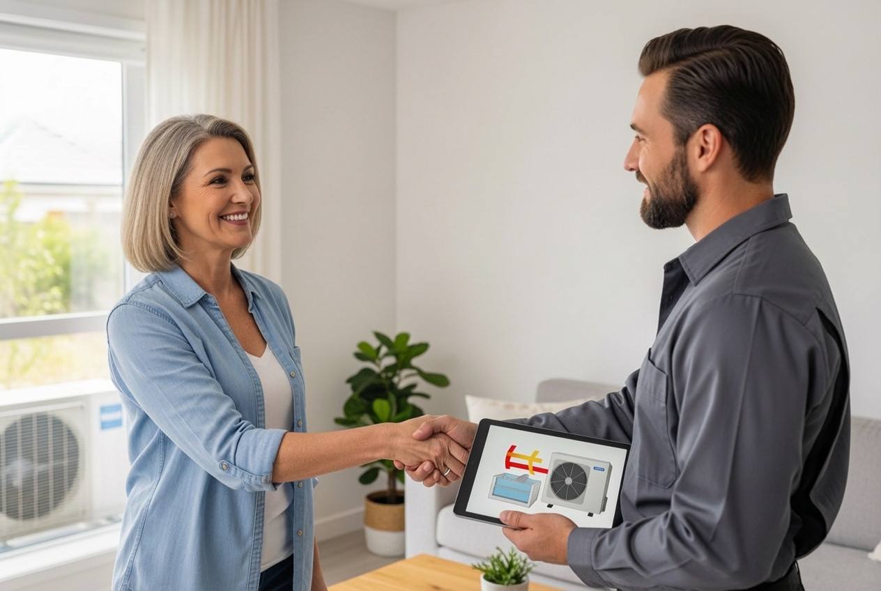 Infographic showing the key factors to consider when selecting a heat pump installation company: local coastal climate expertise, NATE certification and licensing, satisfaction guarantees and warranties, 24/7 emergency service availability, proper system sizing for humidity control, and positive local customer reviews - heat pump installation company in hilton head island, sc Infographic showing the key factors to consider when selecting a heat pump installation company: local coastal climate expertise, NATE certification and licensing, satisfaction guarantees and warranties, 24/7 emergency service availability, proper system sizing for humidity control, and positive local customer reviews - heat pump installation company in hilton head island, sc